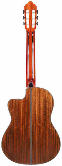 Valencia Elektro-Klassik Gitarre 4/4 Rot