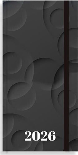 Diakakis Imports Weekly Diary 8x16cm 4 Designs Monocrome 000587123