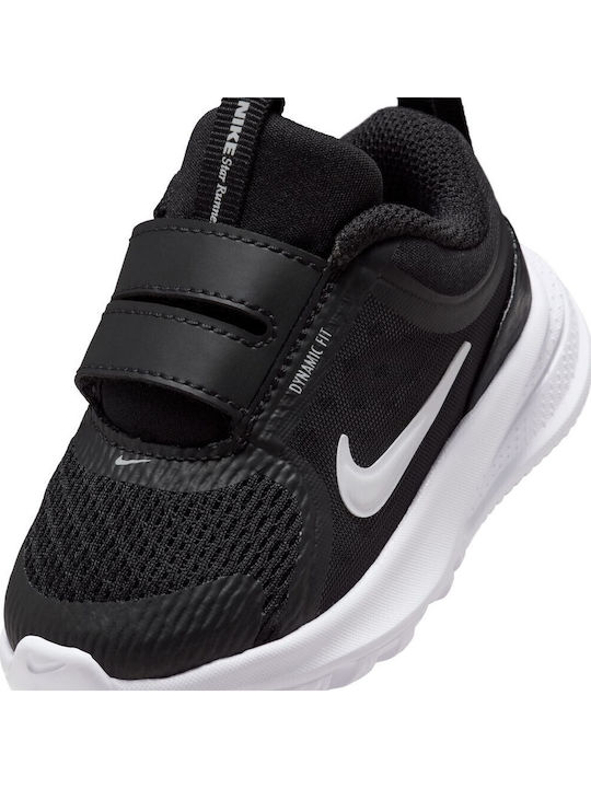 Stern Läufer Star Runner Kinder Sportschuhe Laufen mit Bügel- und Schleifenverschluss Schwarz