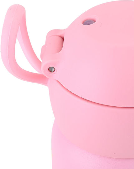 Estia Save The Aegean Kids Water Bottle Thermos Unicorn Stainless Steel with Straw Non Spill 350ml