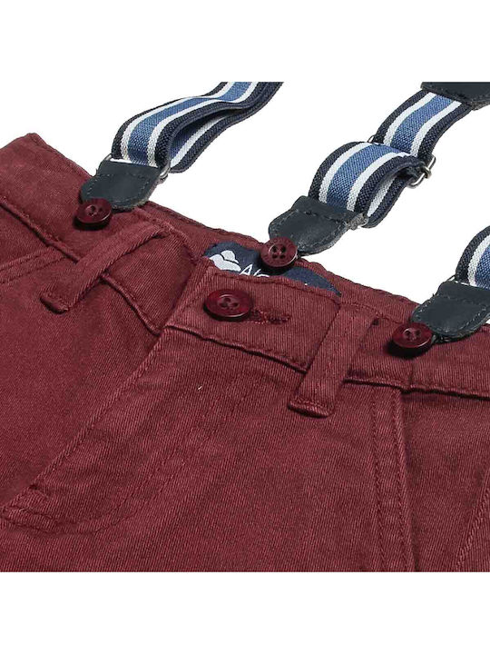 Kids' Pants Burgundy