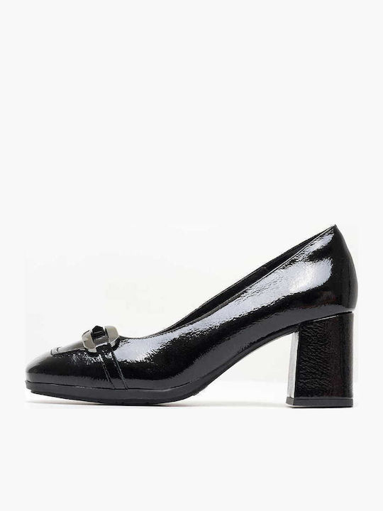Anatomic Leather Black Heels