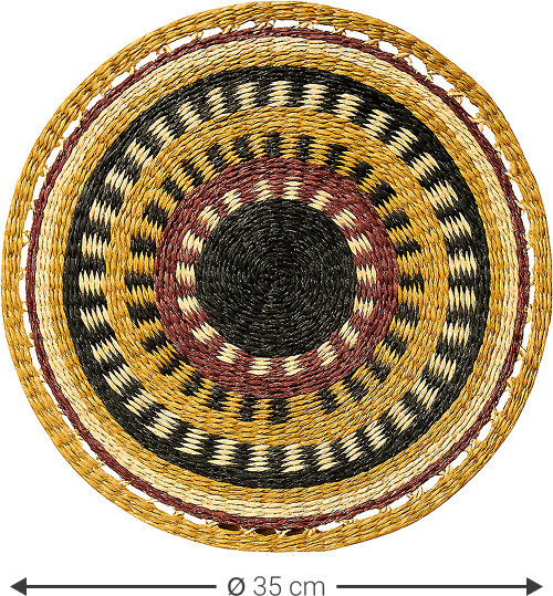 Polihome Jordyn Σουπλά 35x35cm