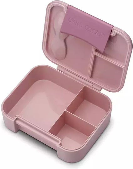 Carl Oscar Plastic Kids' Food Container 0.36lt Pink x x 5.7cm