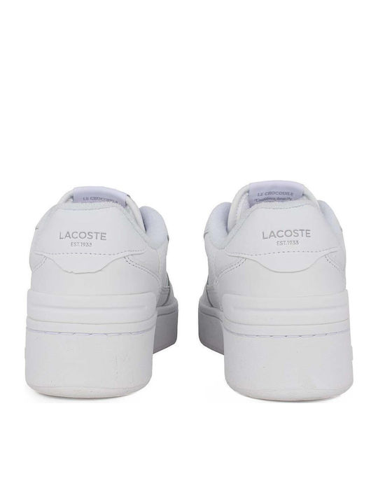 T-Clip Flatforms Sneakers White
