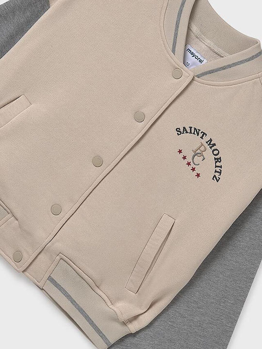 Kids' Bomber Short Beige Skoro