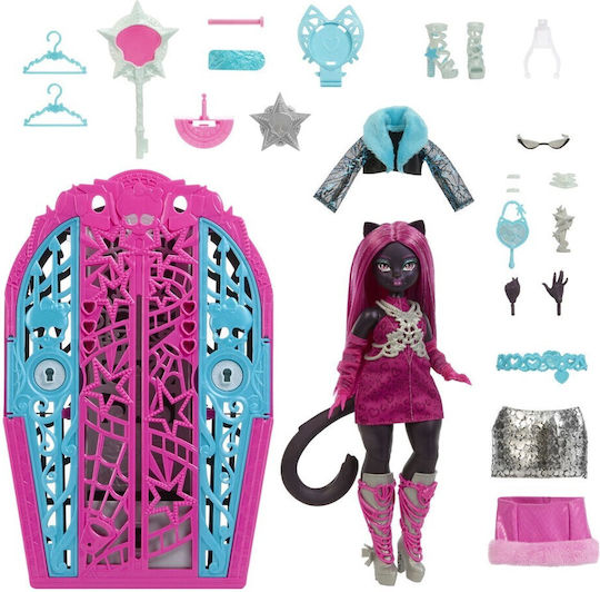 Mattel Secrets Reihe 6 Catty Noir Puppen Set Monster High für 4+ Jahre