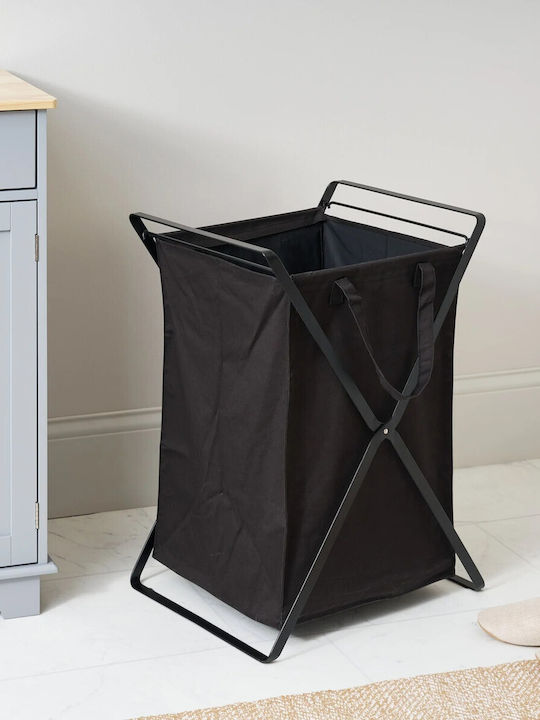 Yamazaki Yamazaki Fabric Collapsible Laundry Basket 45lt 49.3x37.6x64cm