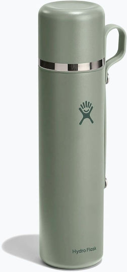 Hydro Flask Flask Чаша Термос Неръждаема Стомана 1.065л Зелен С Дръжка
