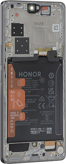 Honor Original Komplettbildschirm Honor 200 Pro OLED Panel Glas Gehäuse Schwarz
