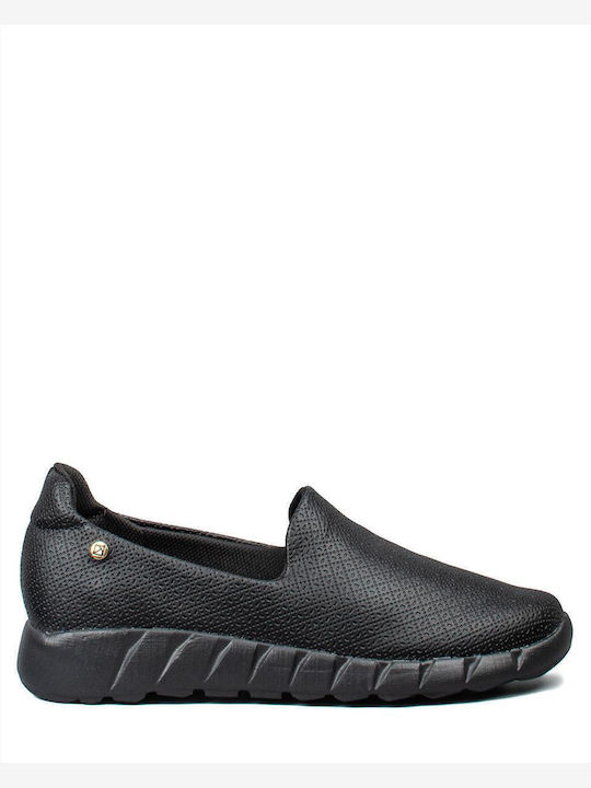 Ανατομικά Γυναικεία Slip-On Μαύρα