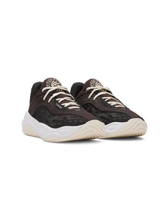 Curry Splash 25 Ниски Баскетболни Обувки Кафяви