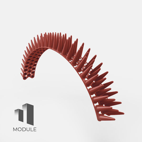 Module Σετ 48 Τμχ Ακίδες Απώθησης Πουλιών / Γατών 0.5x0.05m