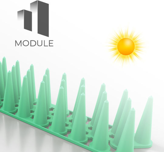 Module Ακίδες Απώθησης Πουλιών / Γατών 0.5x0.05m
