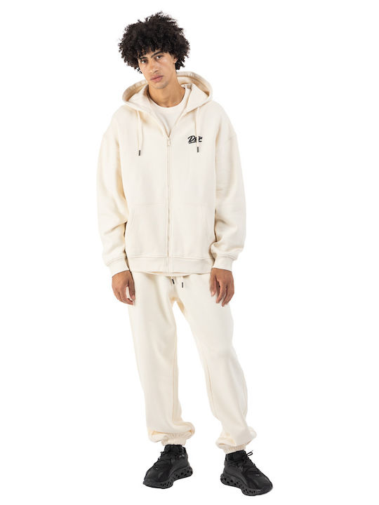 Cardigan With Hood Ecru