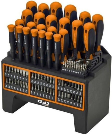 + Set of Various Set 114 Screwdrivers