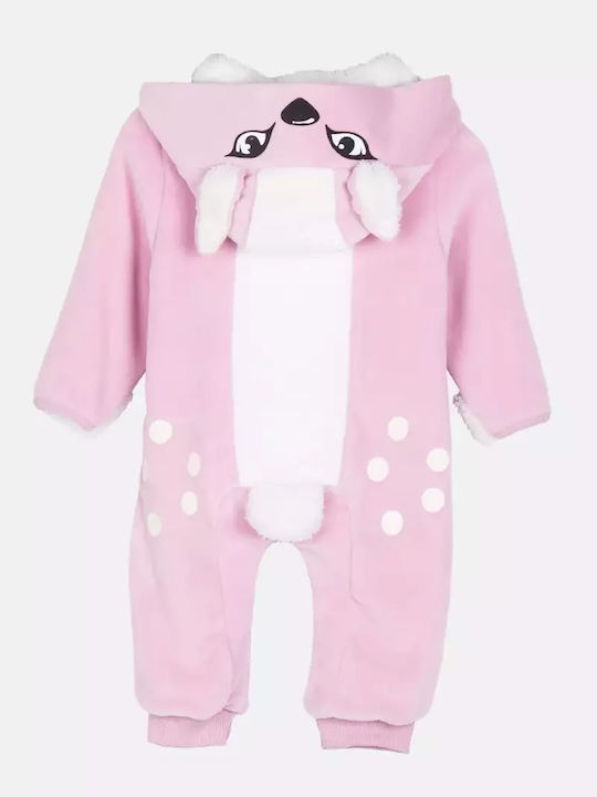 Dreams by Joyce Baby Bodysuit for Going Out Long-Sleeved Pink