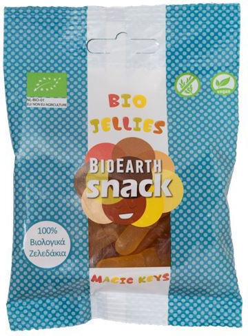 Bioearth Bio Jellies Ζελεδάκια Γεύση Magic Keys 55gr