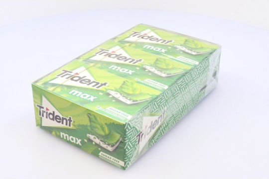Trident Chewing Gum With Spearmint Flavour 12pcs 27gr