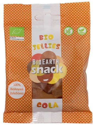 Bioearth Bio Jellies Ζελεδάκια Γεύση Cola 55gr