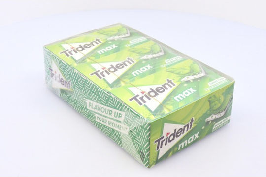 Trident Chewing Gum With Spearmint Flavour 12pcs 27gr