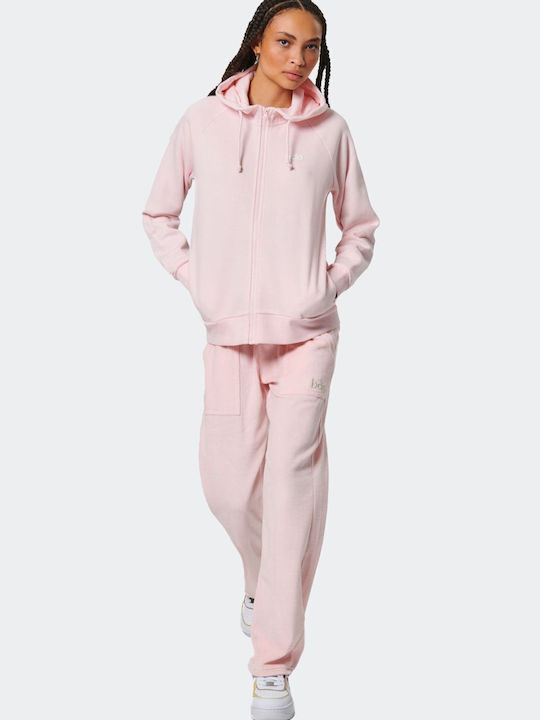 Παντελόνι Φόρμας Βελουτέ Chalk Pink
