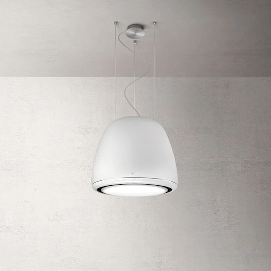 Elica Edith CLASSIC/F/50 Απορροφητήρας Νησίδα 50cm Λευκός
