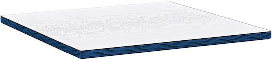 vidaXL Topper King Size Poliester 200x200x8buc