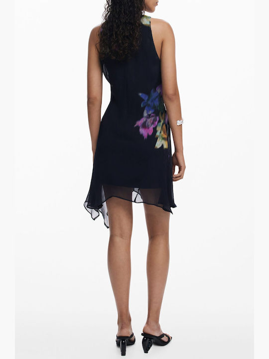 Dress Mini Βραδινό Φόρεμα Σεμιζιέ Black