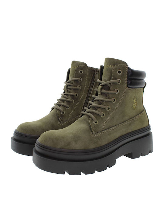 Shona Women's Ankle Boots Green