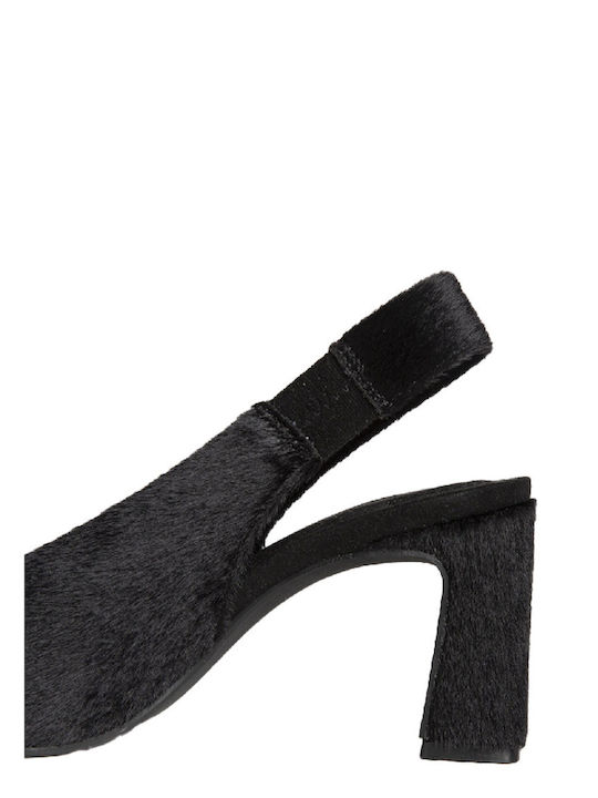 Black Medium Heels