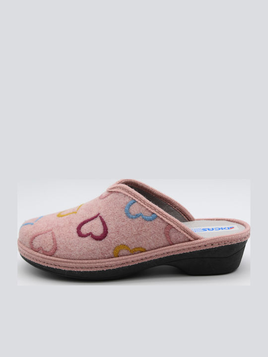 Winter Women's Slippers Pink