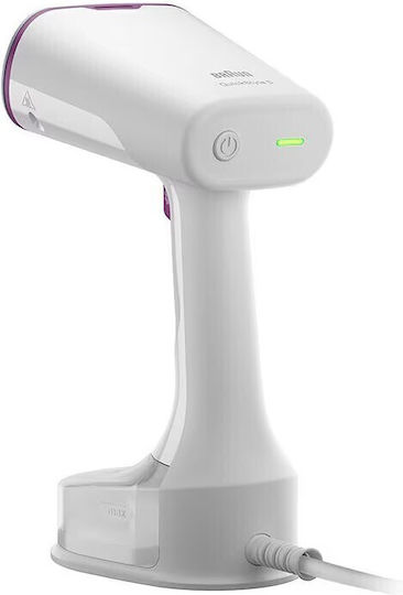 Braun Garment Steamer Hand 1200W with Tank 150ml White