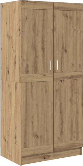 Doppeltür Kleiderschrank Artisian Oak 82.5x51.5x180cm