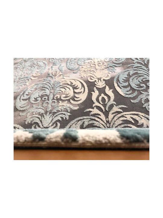 Koulis Carpets 9336A Seturi De Covoare Pentru Dormitor Moderne Albastre 68-89-0105 3 Bucăți