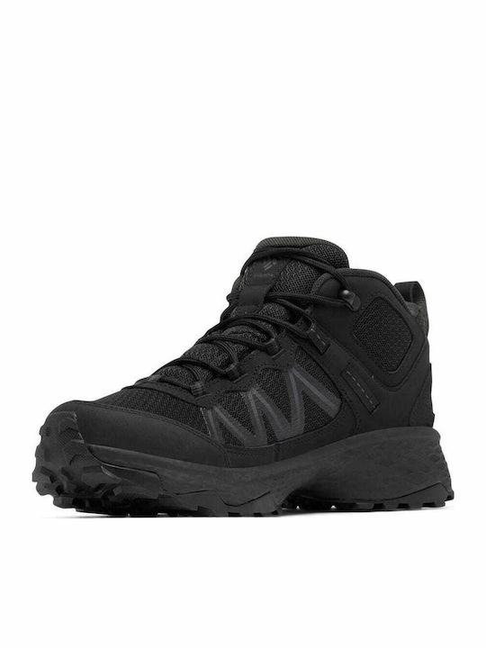Columbia Peakfreak Ανδρικά Ορειβατικά Μποτάκια Αδιάβροχα Μαύρα