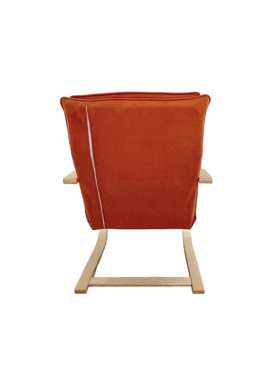 Armchair Orange 67x78x92cm