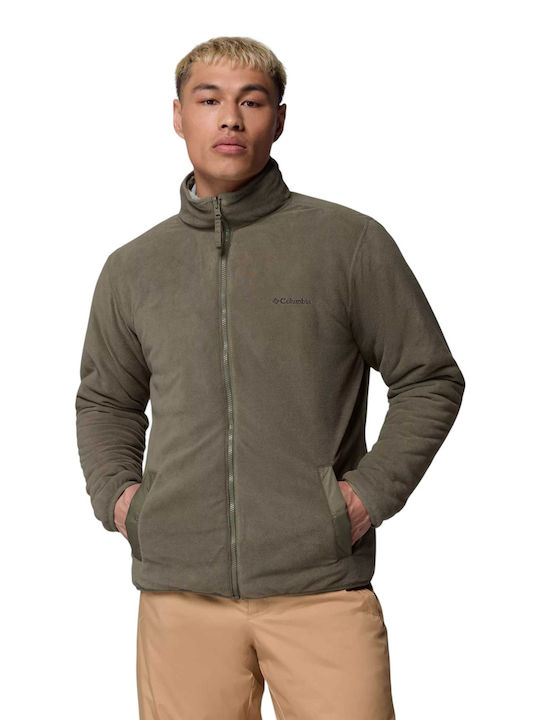 Winter Pass Men's Fleece Cardigan Multi