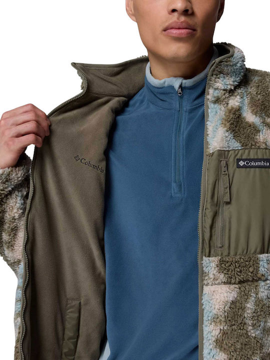 Winter Pass Men's Fleece Cardigan Multi