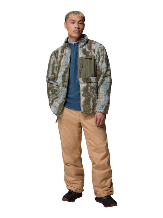 Winter Pass Men's Fleece Cardigan Multi