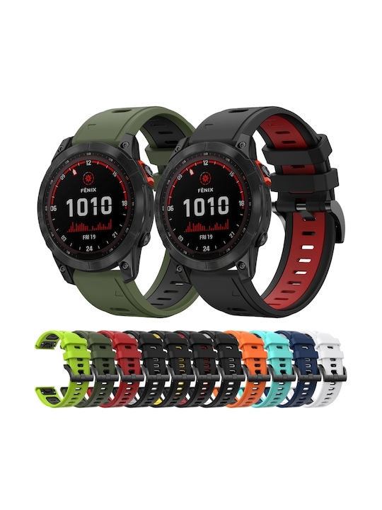 Λουράκι Ανοξείδωτο Ατσάλι Κόκκινο (Garmin Instinct 2)