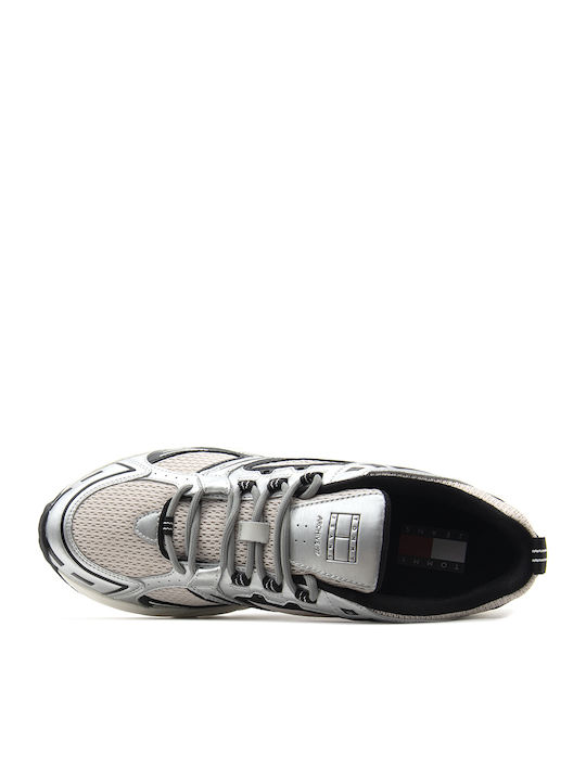 Ανδρικά Chunky Sneakers Ασημί