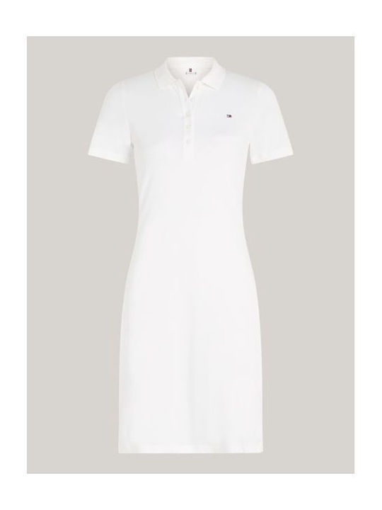 1985 Summer Mini Shirt Dress Beige WW0WW37853 YBL
