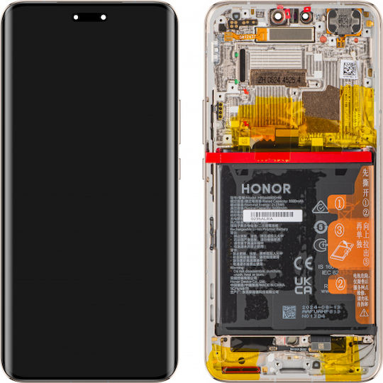 Honor Οθόνη mit Touch-Mechanismus für Honor Magic6 Pro (Gold)