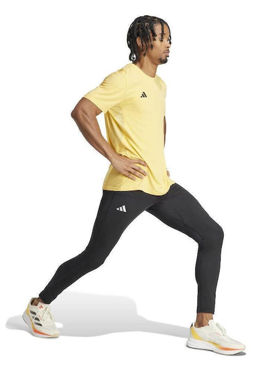 adidas Adizero Men's Sports Long Leggings Black