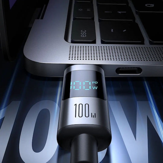 Joyroom Serien USB 2.0 Kabel USB-C männlich - USB-C 100W PD Schwarz 1,2m