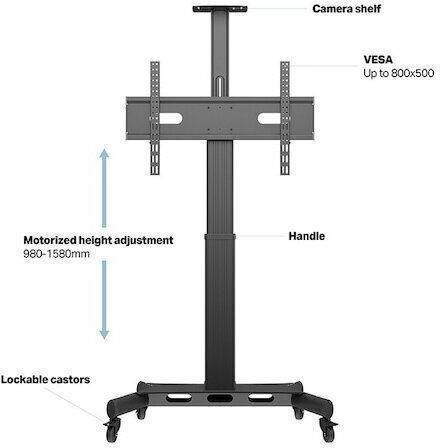 Multibrackets MB-5834 TV Mount Floor up to 75" and 60kg