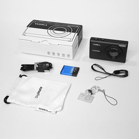 Yashica DigiMate Compact Φωτογραφική Μηχανή 8MP Μαύρη