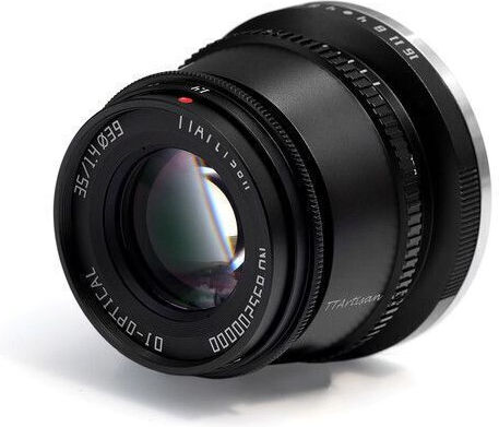 TTArtisan Crop Φωτογραφικός Φακός 35mm f/1.4 Σταθερός για Canon EF-M Mount Μαύρος