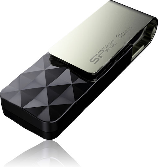 Silicon Power Blaze B30 32GB USB 3.2 Stick Negru